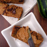 Peanut Butter Chocolate Chip Zucchini Bread ~ Sumptuous Spoonfuls #zucchini #bread #recipe