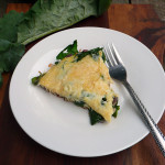 Sausage & Kale Frittata ~ Sumptuous Spoonfuls #Sausage #Kale #Breakfast #Recipe