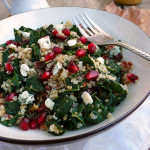 Cranberry Kale Quinoa Salad ~ Sumptuous Spoonfuls #holiday #salad #recipe