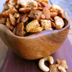 Spicy Smoky Salt-Free Chex Mix ~ Sumptuous Spoonfuls #healthy #snackmix #recipe