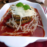 The BEST Eggplant Parmesan (gluten free) ~ Sumptuous Spoonfuls #GF #Eggplant #Parmegiana #