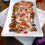Cheesy Voodoo Oven Fries ~ Sumptuous Spoonfuls #MardiGras #FatTuesday #recipe