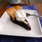 Wild Blueberry Pie ~ Sumptuous Spoonfuls #dessert #recipe