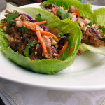 Pork Banh Mi Lettuce Wraps ~ Sumptuous Spoonfuls #Vietnamese #Asian #pork #recipe
