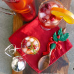 Cranberry Ginger Holiday Punch ~ Sumptuous Spoonfuls #refreshing #holiday #punch #recipe