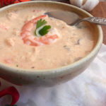 Feast of the Seven Fishes Chowder ~ Sumptuous Spoonfuls #seafood #chowder #recipe