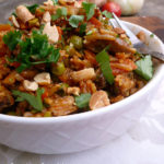 Spicy West African Fried Rice ~ Sumptuous Spoonfuls #rice #recipe