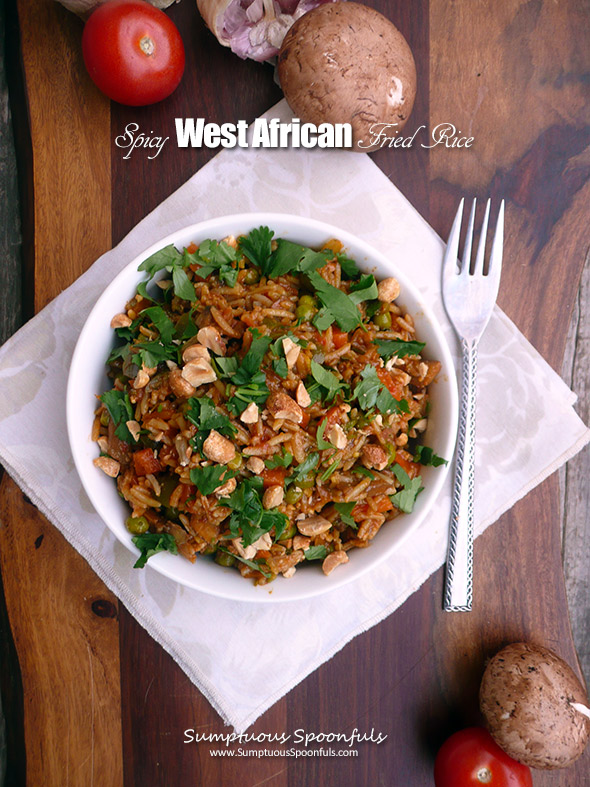 Spicy West African Fried Rice ~ Sumptuous Spoonfuls #rice #recipe ...