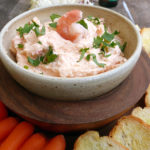 Skinny Sriracha Shrimp Scampi Dip ~ Sumptuous Spoonfuls #Shrimp #Dip #Recipe