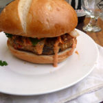 Seriously Awesome Black Bean & Rice Burgers ~ Sumptuous Spoonfuls #veggie #burger #recipe