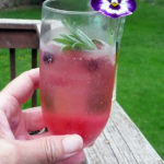 Blueberry Lavender Cocktail ~ Sumptuous Spoonfuls #elderflower #prosecco #cocktail #recipe