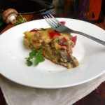 Bacon Mushroom Zucchini Frittata ~ Sumptuous Spoonfuls #egg #breakfast #recipe