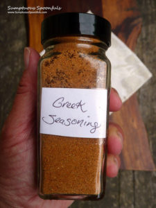 Homemade Greek Seasoning ~ Sumptuous Spoonfuls #easy #spice #blend #recipe