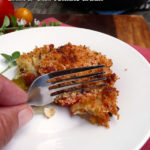 Bacon & Onion Tomato Gratin ~ a savory side dish with a crunchy topping from Sumptuous Spoonfuls