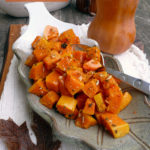 Rosemary Sage Roasted Butternut Squash ~ roasting butternut squash brings out the sweetness ... add olive oil, garlic, rosemary and sage for the perfect mix of savory and sweet. ~ recipe from Sumptuous Spoonfuls