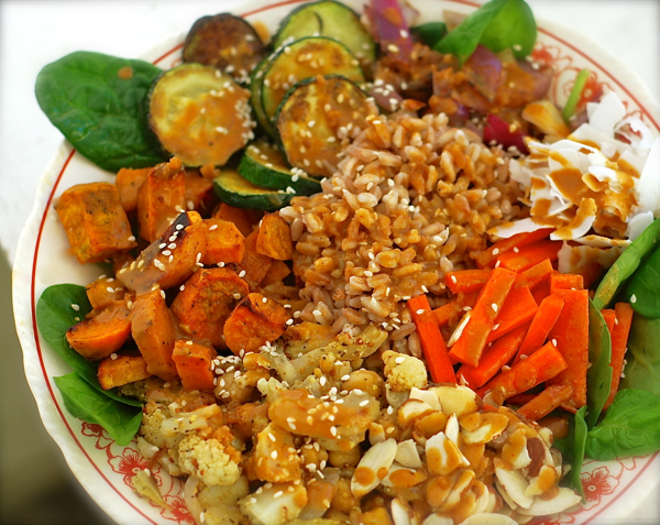 Vegan Buddha Bowl from ChinDeep