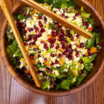 Butternut Pomegranate Salad with Maple Dijon Vinaigrette