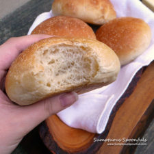 Crusty French Bread Rolls - Dinner, then Dessert