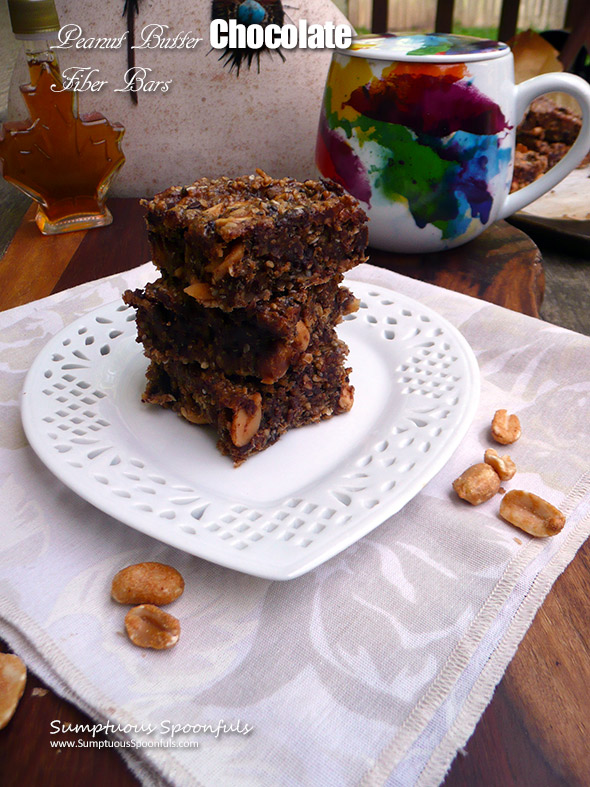 Recipe For High Fiber Bar : Healthy Peanut Butter Breakfast Bars Joyfoodsunshine