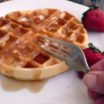 Buttery Belgian Waffles for a Vertical Waffle Maker image