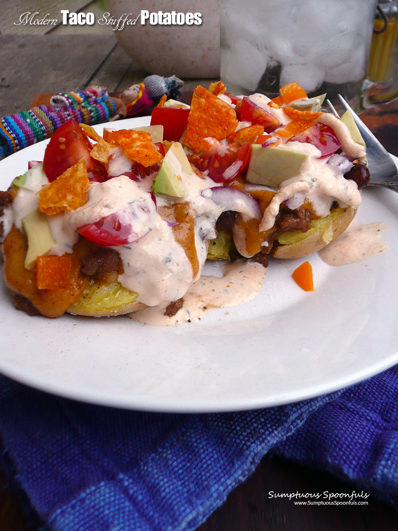 Modern Taco Stuffed Potatoes