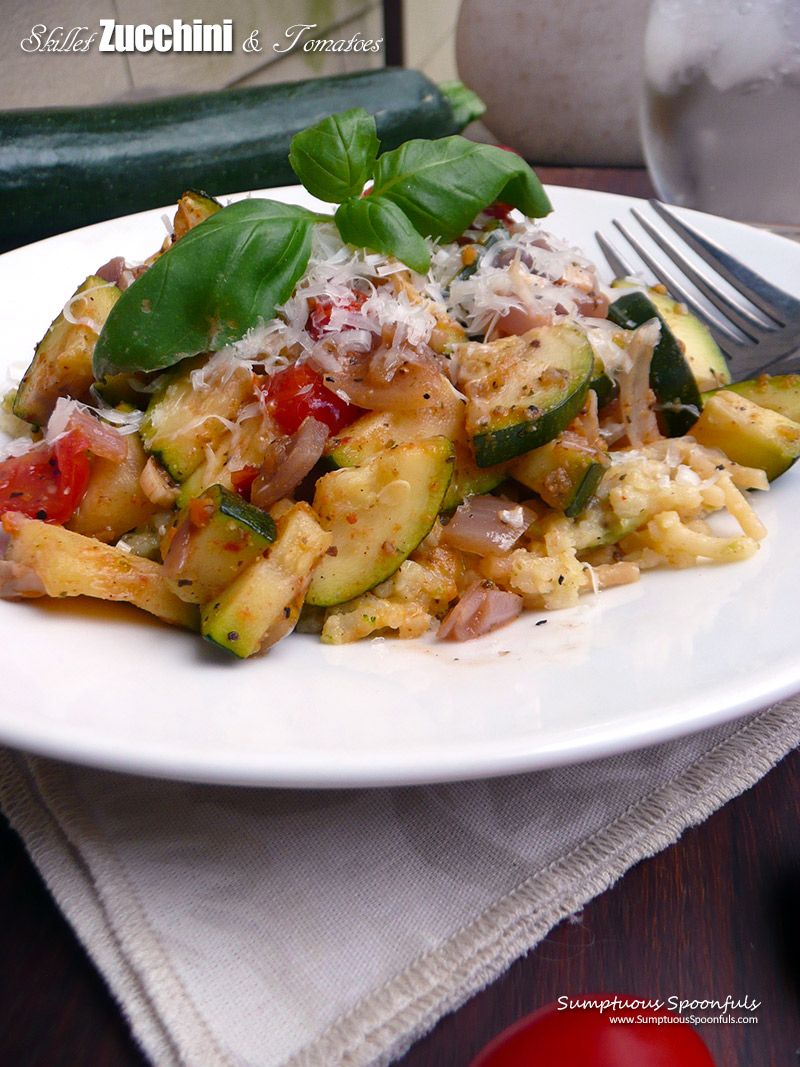 Skillet Zucchini & Tomatoes