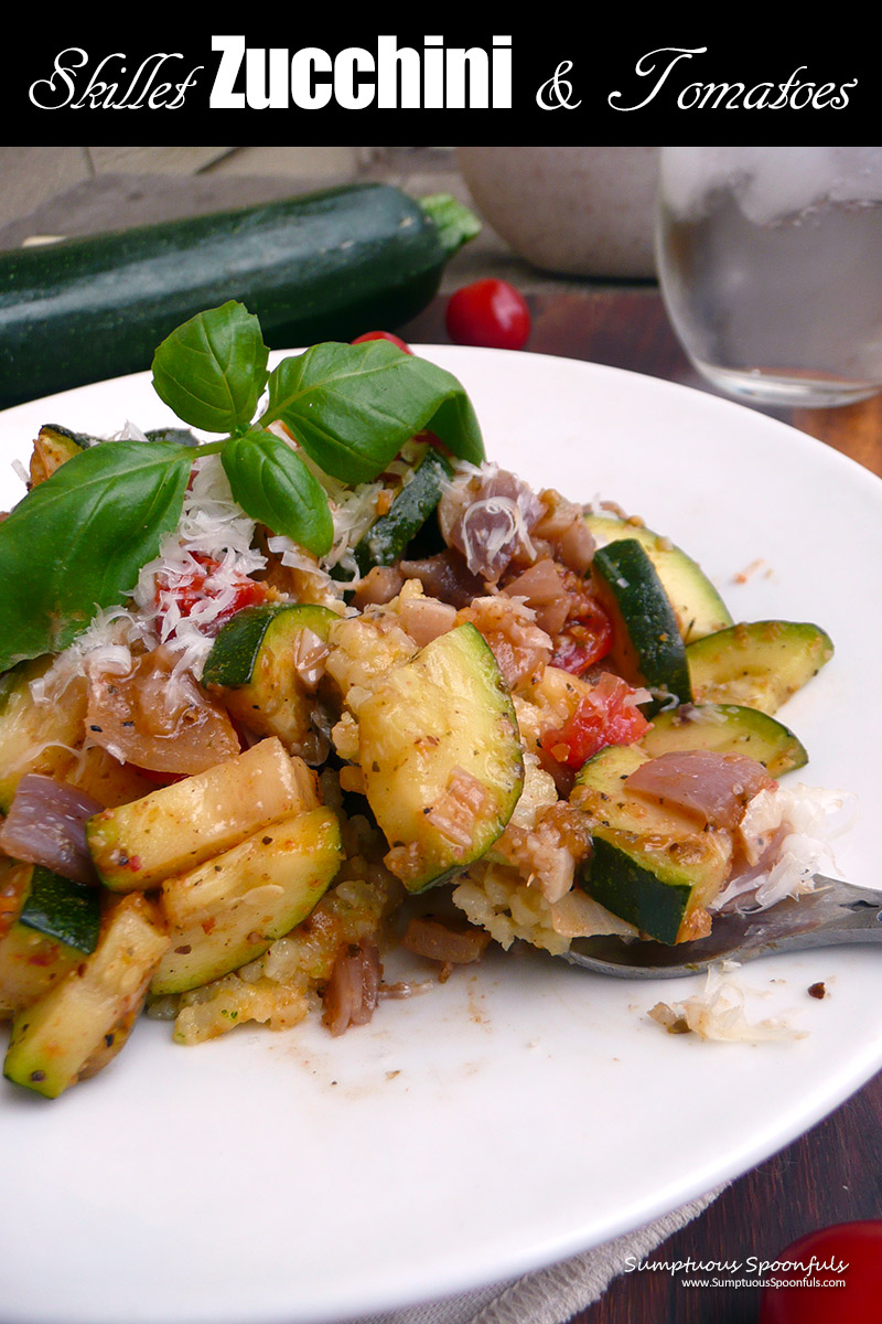 Skillet Zucchini & Tomatoes