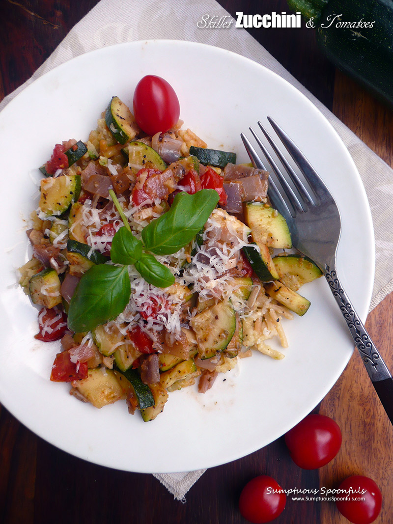 Skillet Zucchini & Tomatoes