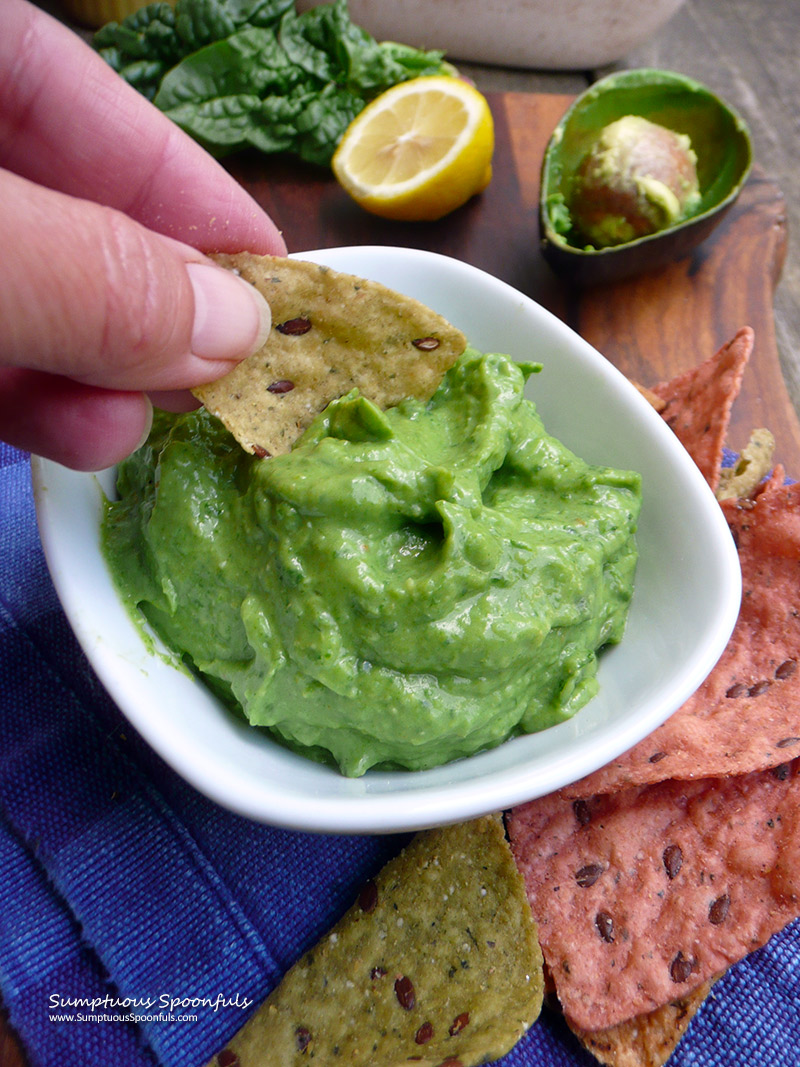 Spinach Guacamole & SO many good recipes to go with it.