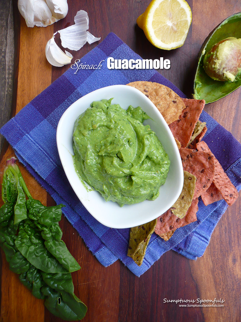 Spinach Guacamole + SO many great recipes to with it!