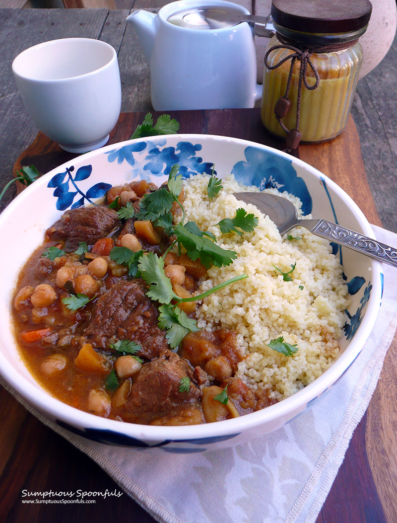 Moroccan Lamb & Chickpea Stew