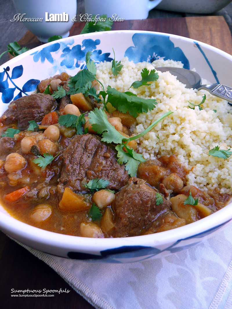 Moroccan Lamb & Chickpea Stew