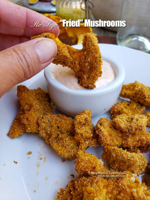 Air Fryer “Fried” Mushrooms AirFryer Crunchy