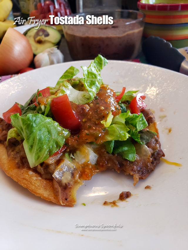 Air Fryer Tostada Shells & 23+ Tasty Tostada Recipes