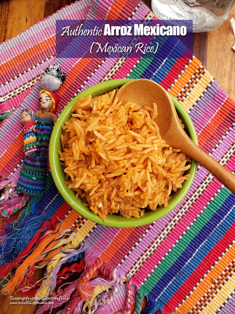 Authentic Restaurant Quality Mexican Rice (aka Arroz Mexicano)