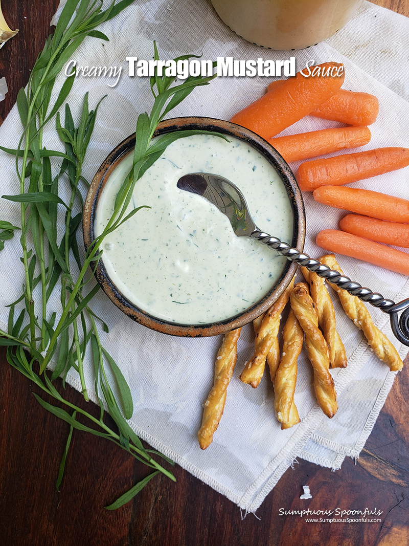 Creamy Tarragon Mustard Sauce