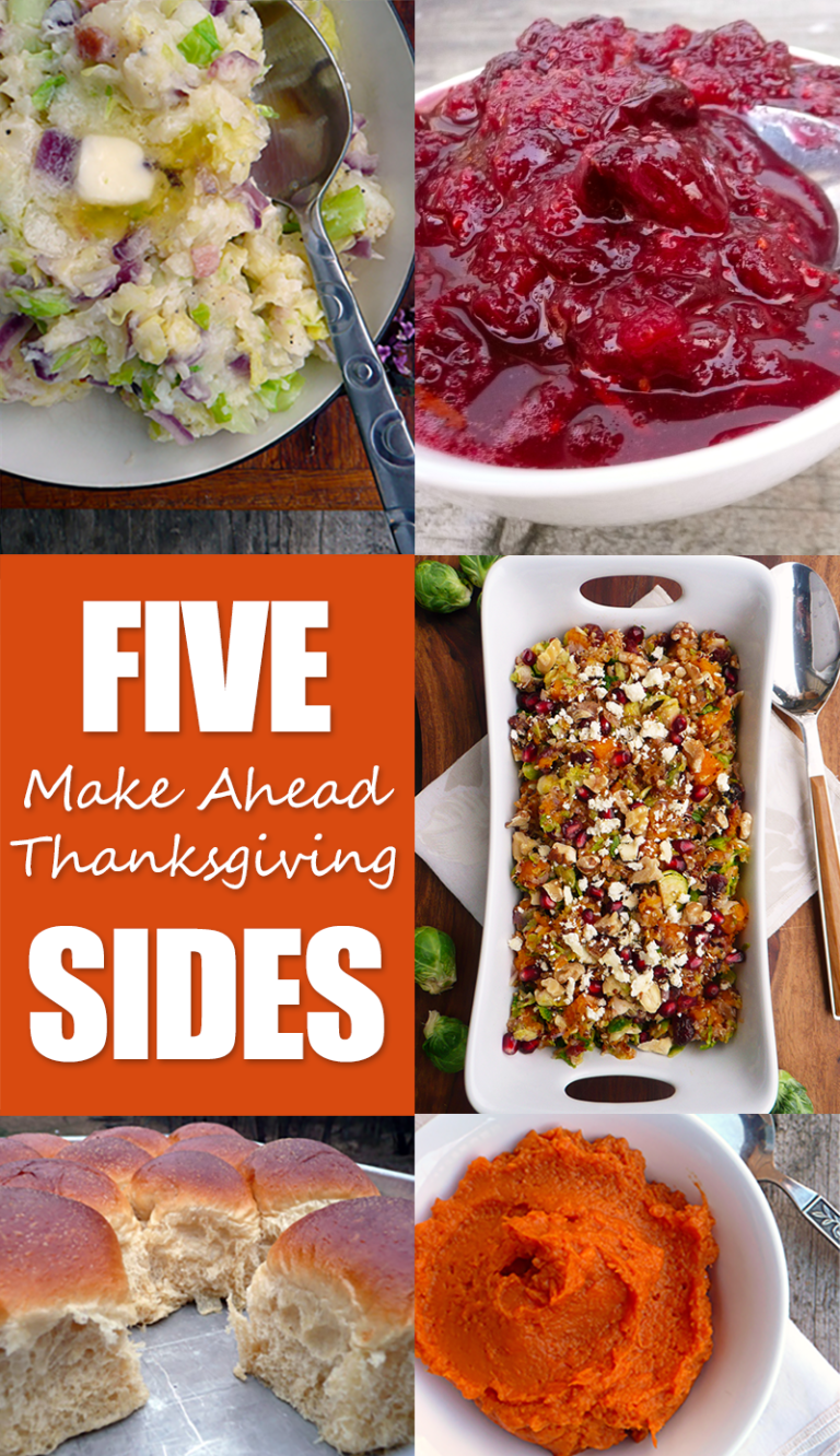 Making Sides 5 Make-Ahead Sides to Make Thanksgiving a Little Easier this Year ...