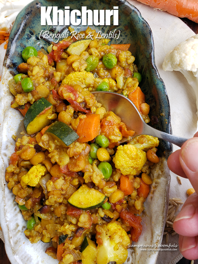 How to Make Khichuri with Brown Rice (Bengali Rice & Lentils ...