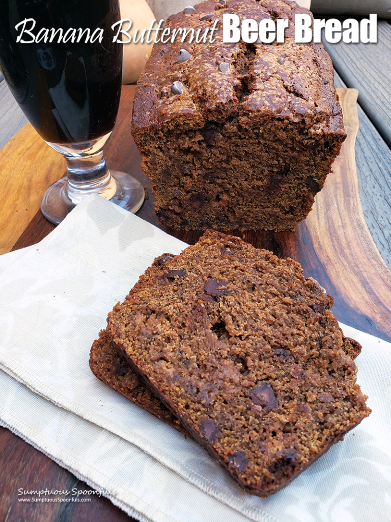 Banana Butternut Beer Bread